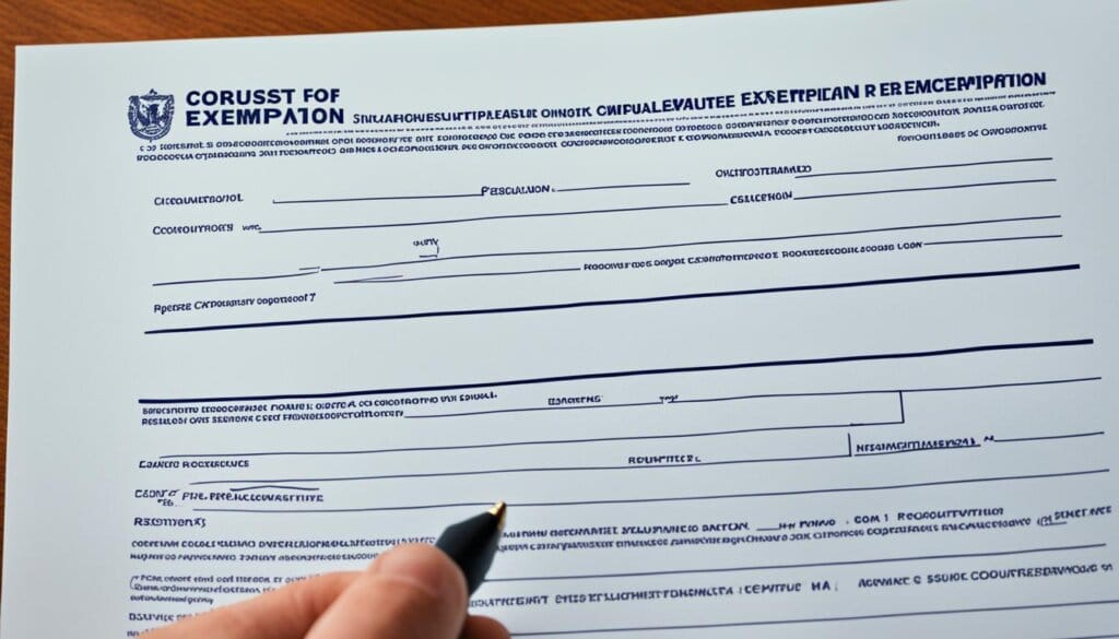 איך להכין מסמך בקשה לפטור באנגלית